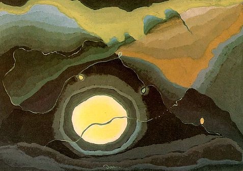 Arthur G. Dove - The Moon and Me